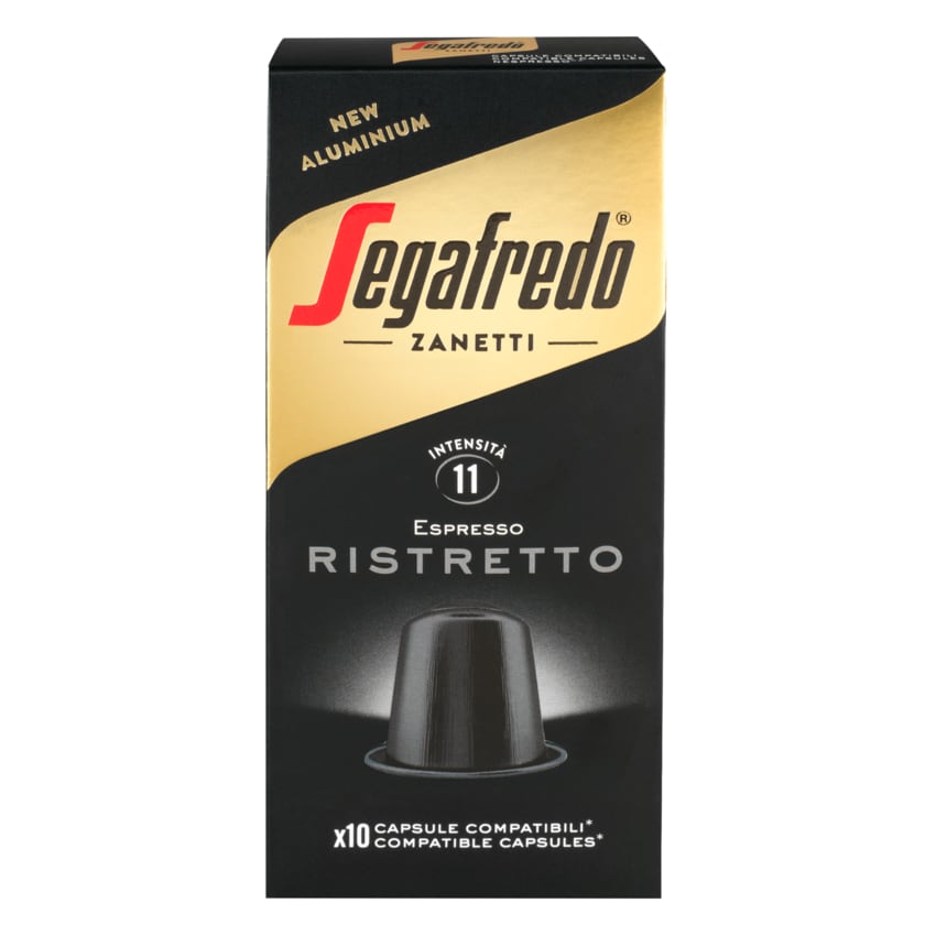 Segafredo Espresso Ristretto 51g, 10 Kapseln